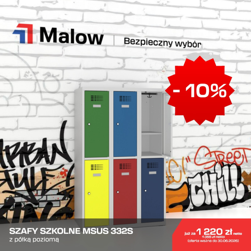 Szafka szatniowa MSUS 332S Malow