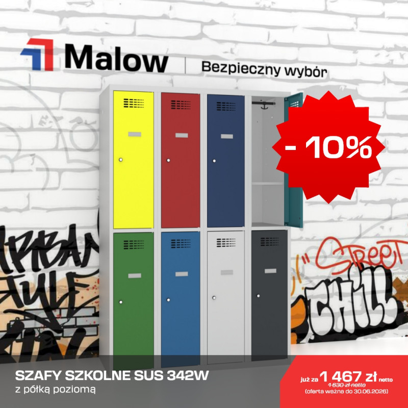 Szafka 8 komorowa SUS 342W